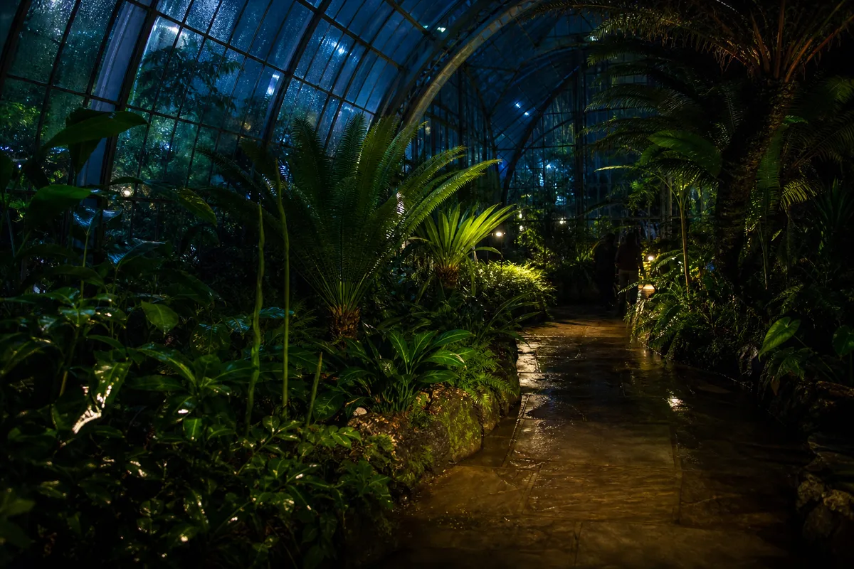 Botanische Gärten besuchen: ein Rundgang durch die Gewächshäuser