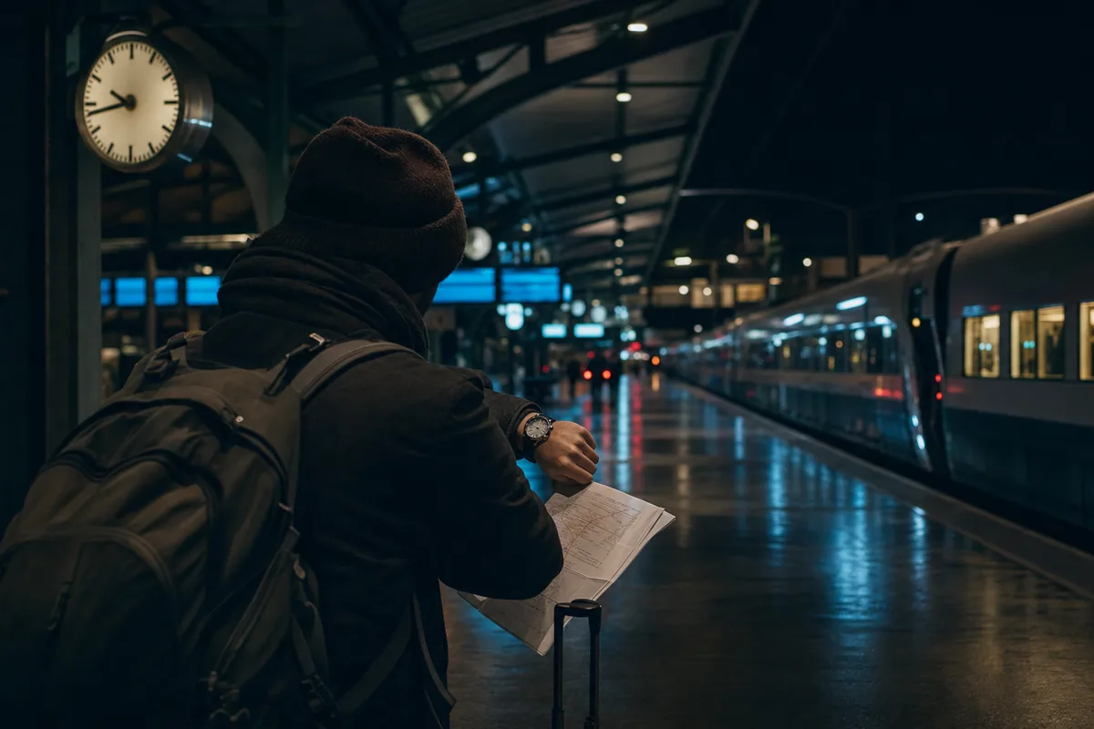 Fahrpläne lesen: Umsteigezeiten realistisch kalkulieren