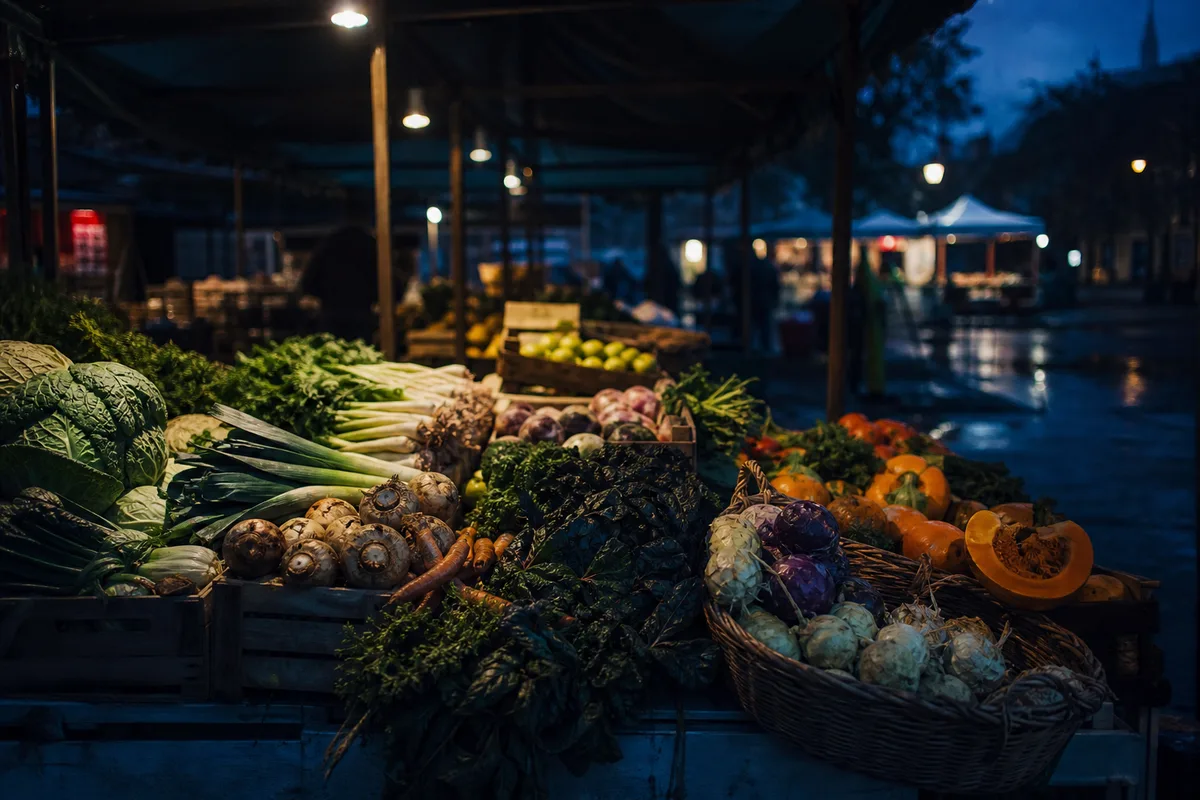 Wochenmarkt am Morgen: die beste Stunde zum Einkaufen